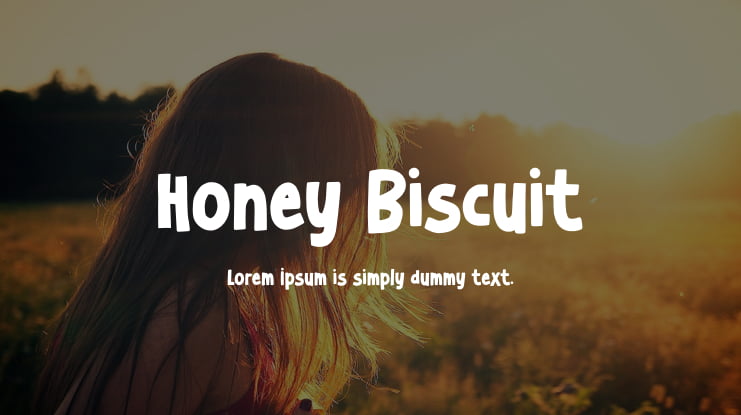 Honey Biscuit Font