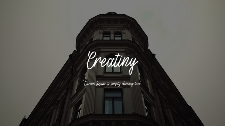 Creatiny Font