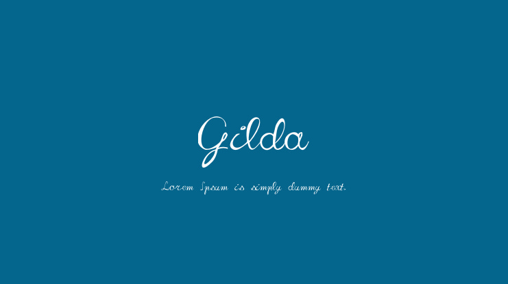 Gilda Font