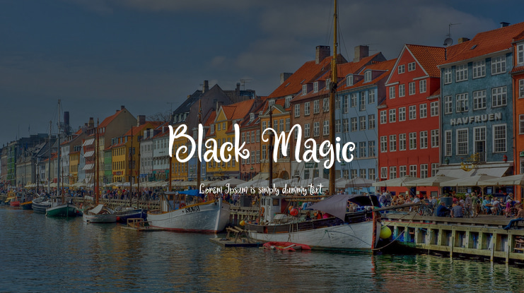 Black Magic Font