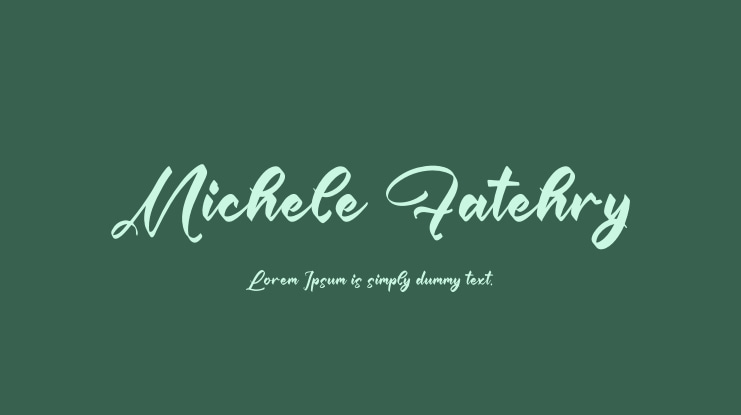 Michele Fatehry Font