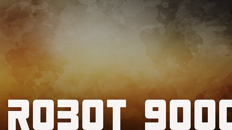 Robot 9000 Font Family