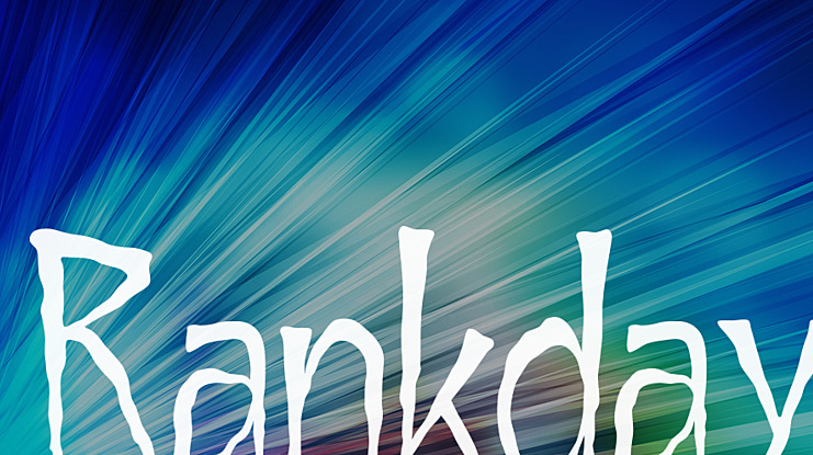 Rankday Font
