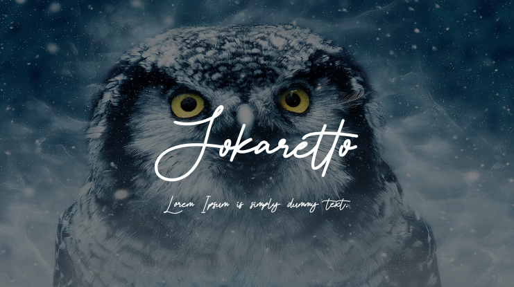 Jokaretto Font