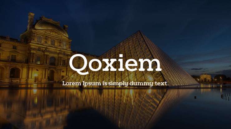 Qoxiem Font