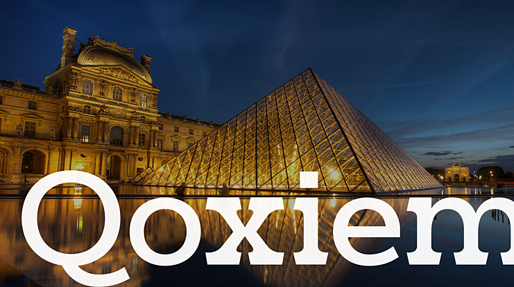 Qoxiem Font