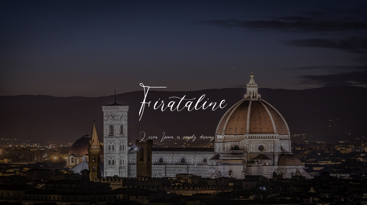 Firataline Font