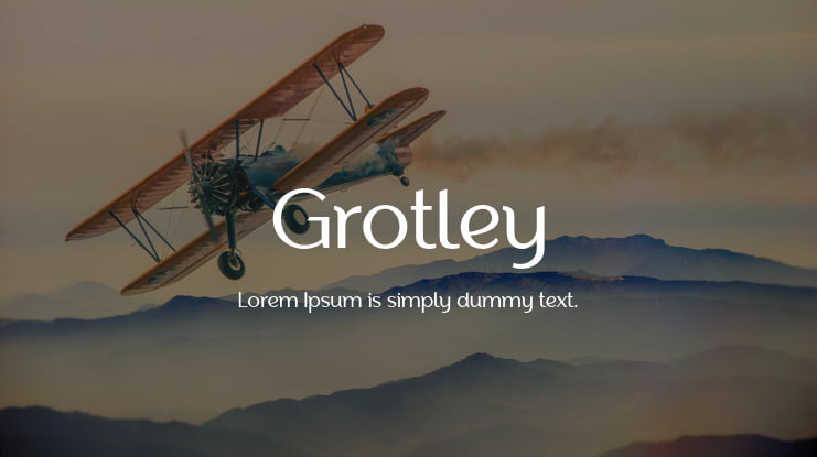 Grotley Font Family