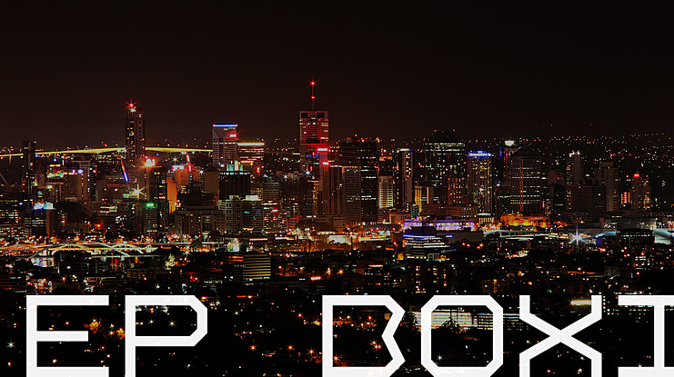 EP Boxi Font Family