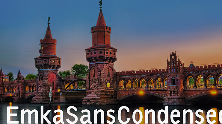 Emka Sans Condensed Font Family