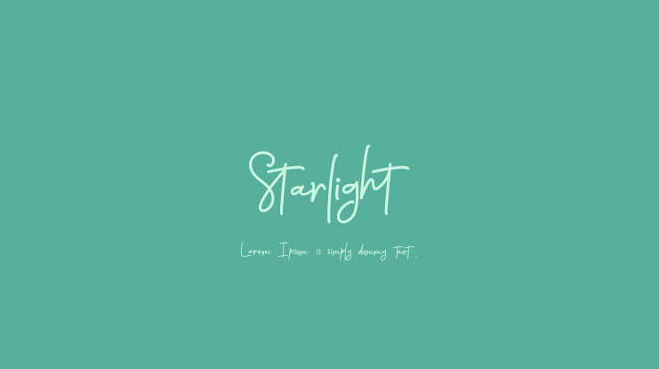Starlight Font