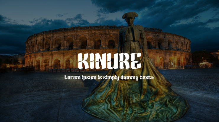 KINURE Font