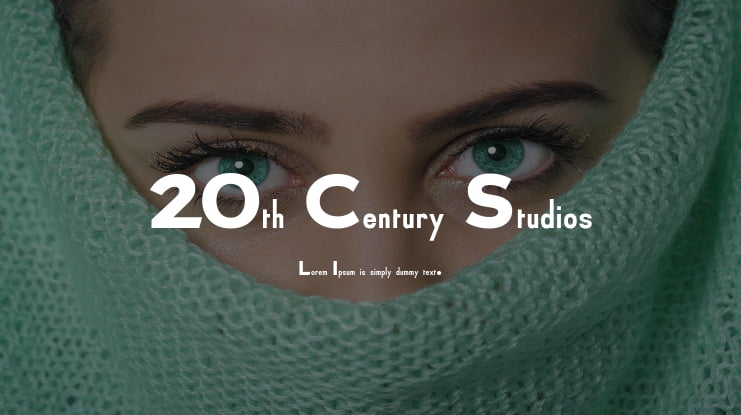 20th Century Studios Font
