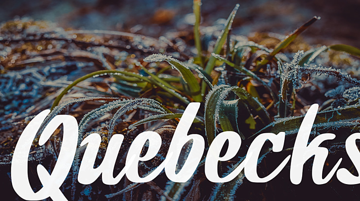 Quebecks Font