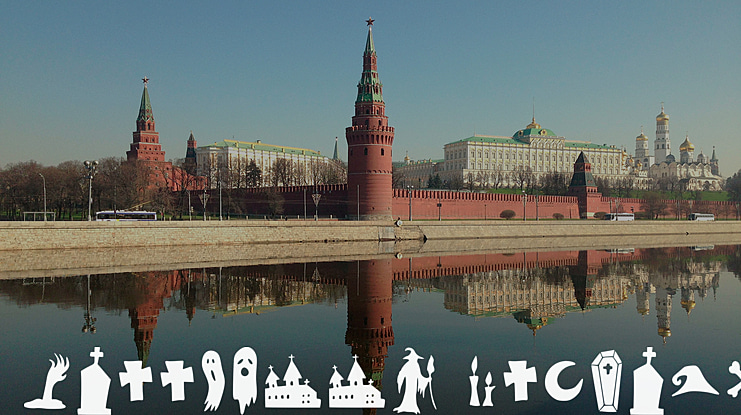 Halloween Clipart Font