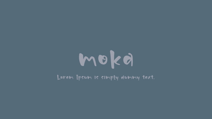moka Font