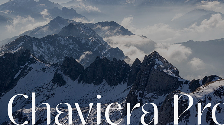 Chaviera Pro Font Family