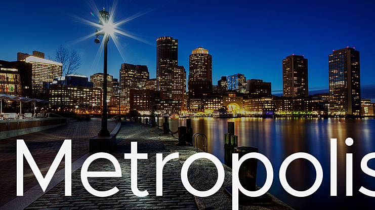 Metropolis Font Family