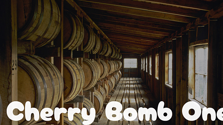 Cherry Bomb One Font