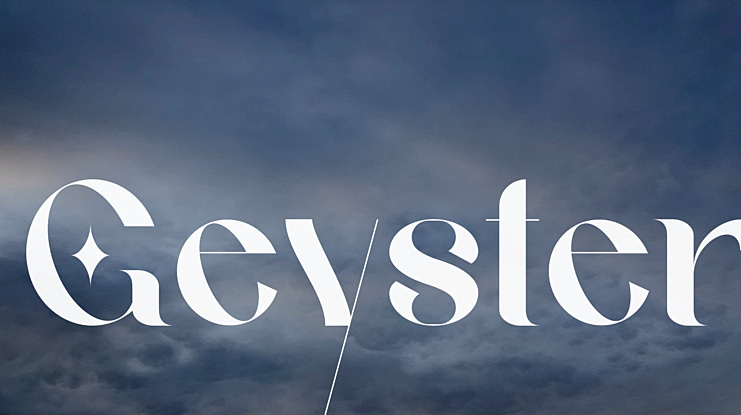 Geyster Font Family