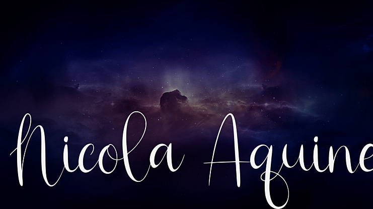 Nicola Aquine Font