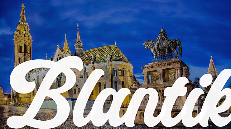 Blantik Font
