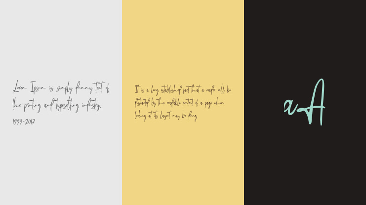 Edhustem Signature Font