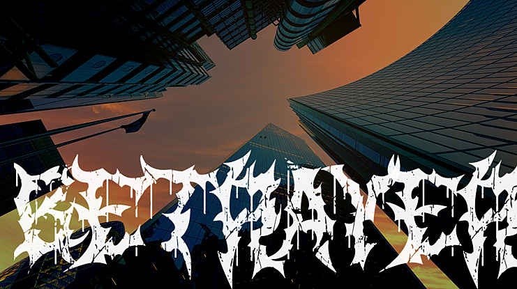 Betrayer Font