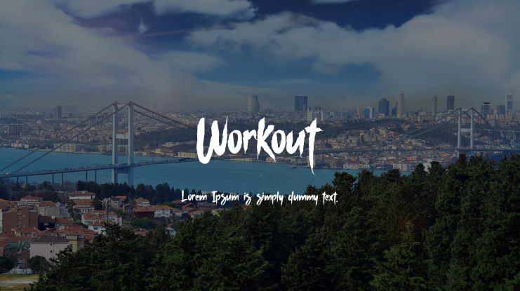Workout Font