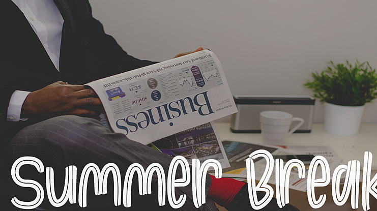 Summer Break Font