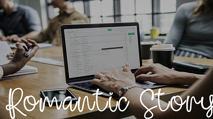 Romantic Story Font