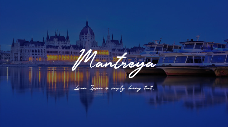 Mantreya Font
