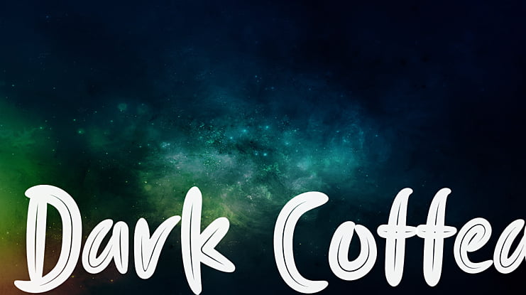Dark Coffea Font