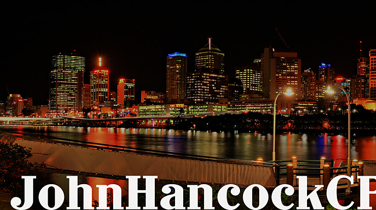 John Hancock CP Font