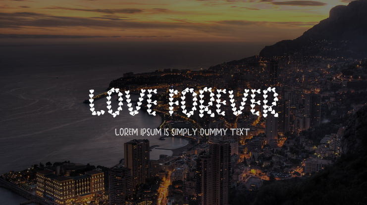 LOVE FOREVER Font