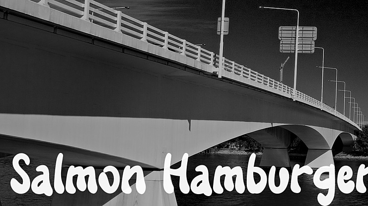 Salmon Hamburger Font