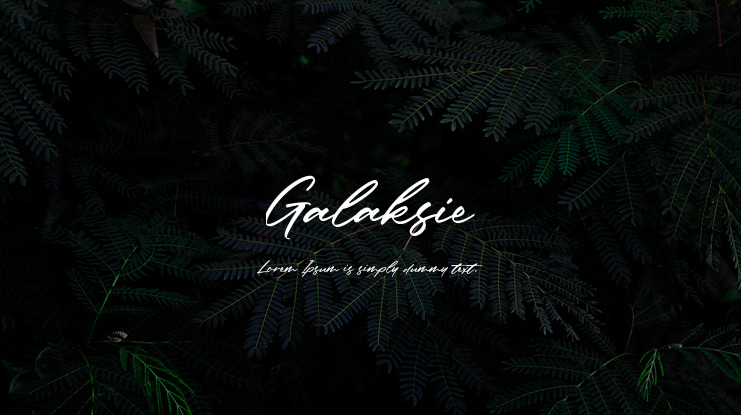 Galaksie Font