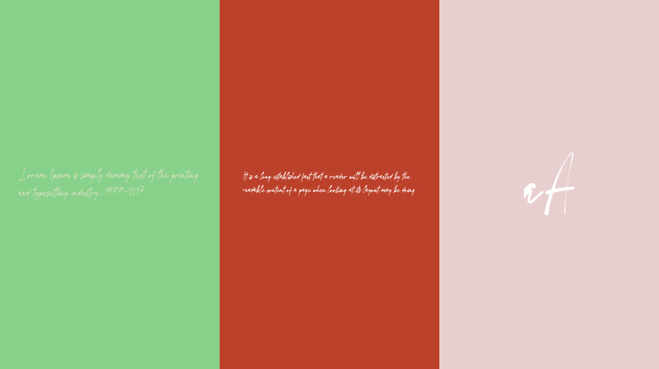 WordSignature Font