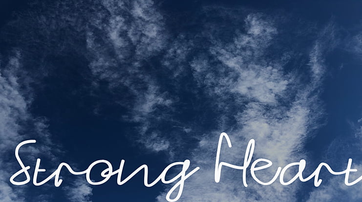 Strong Heart Font