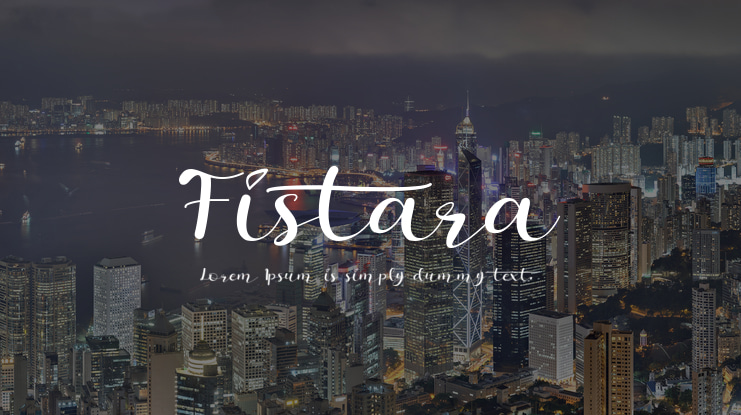 Fistara Font