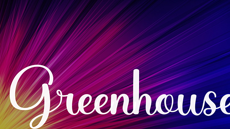 Greenhouse Font