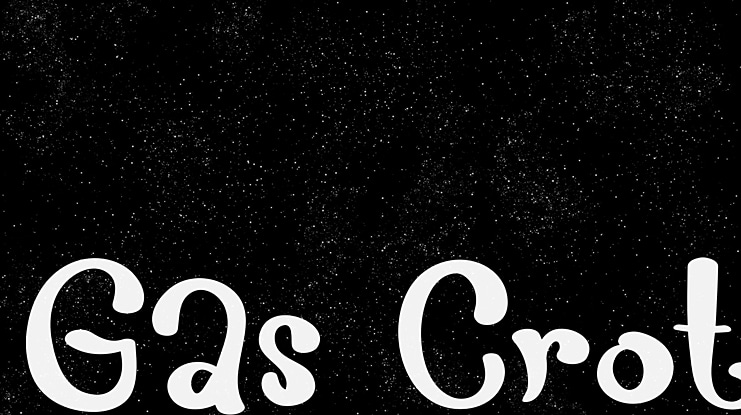 Gas Crot Font