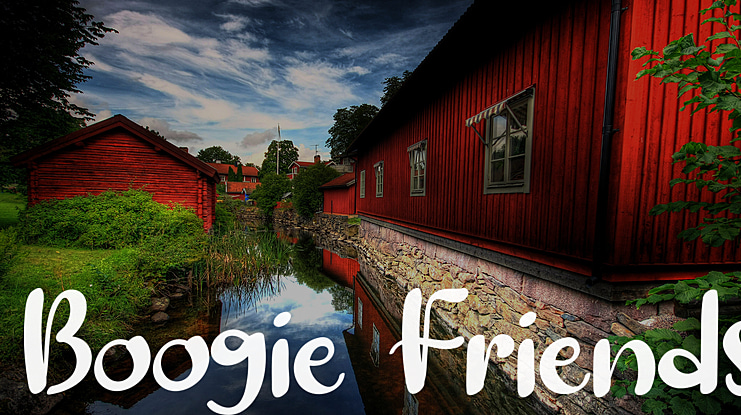 Boogie Friends Font