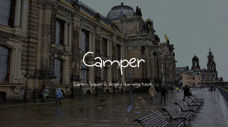 Camper Font