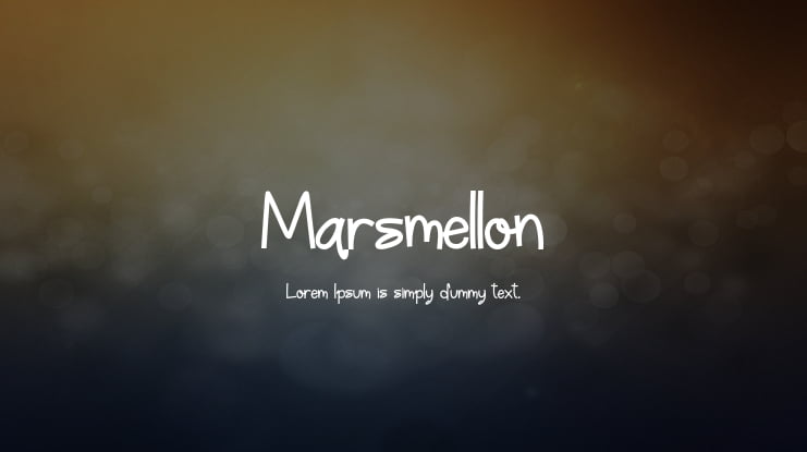 Marsmellon Font