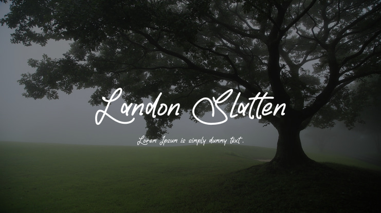 Landon Slatten Font