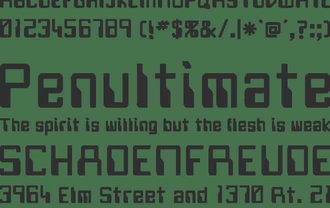 Justov Fanmade Font