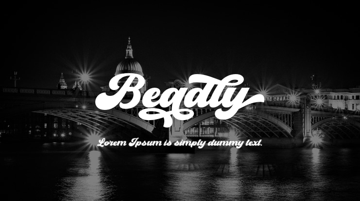 Beadly Font