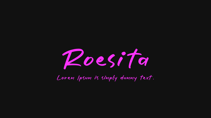 Roesita Font