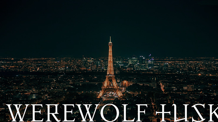Werewolf Tusk Font